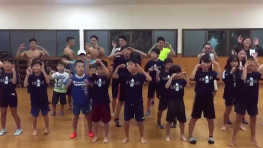 青嶺Jr.陸上ｸﾗﾌﾞwith筋肉かき氷