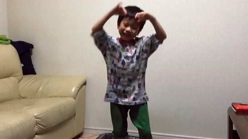惣羽くん ５歳