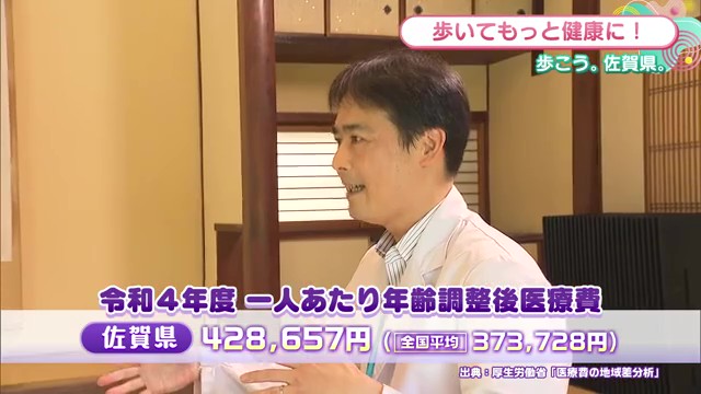 【SAGATOCOで健康習慣】佐賀県民は全国最下位!? 医師が語る歩かないリスクとは