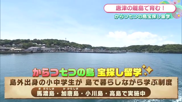 唐津の離島で育む島留学！からつ七つの島 宝探し留学