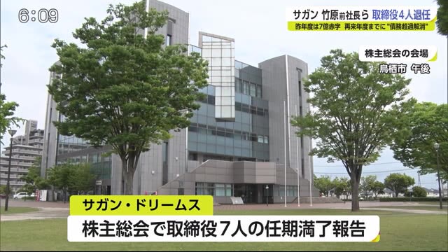 サガン ドリームス 竹原稔前社長ら取締役4人退任 昨年度は約7億円の赤字 佐賀県 佐賀のニュース 天気 サガテレビ サガン ドリームス 竹原稔前社長ら取締役4人退任 昨年度は約7億円の赤字 佐賀県 佐賀のニュース 天気 サガテレビ