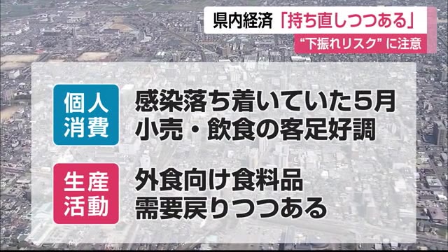 県内経済情勢「持ち直しつつある」2期ぶり上方修正【佐賀県】