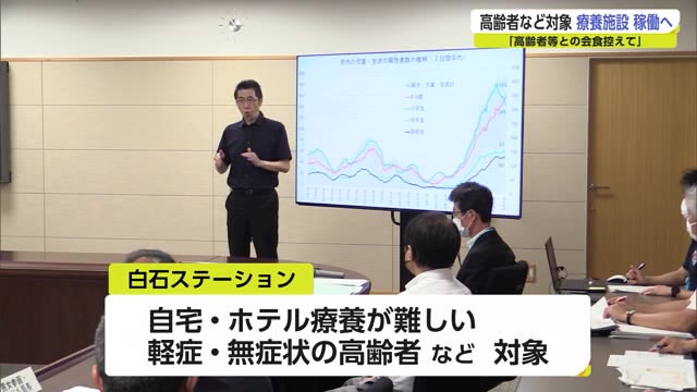 新型コロナ　介護が必要な人の宿泊療養施設を稼働【佐賀県】