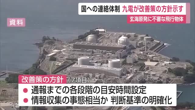 玄海原発にドローンとみられる不審な飛行物体 九州電力が国への連絡体制など改善策の方針示す【佐賀県】