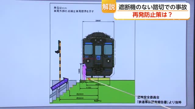 有田の踏切事故 望ましいのは「文字に頼らない注意喚起」【佐賀県】
